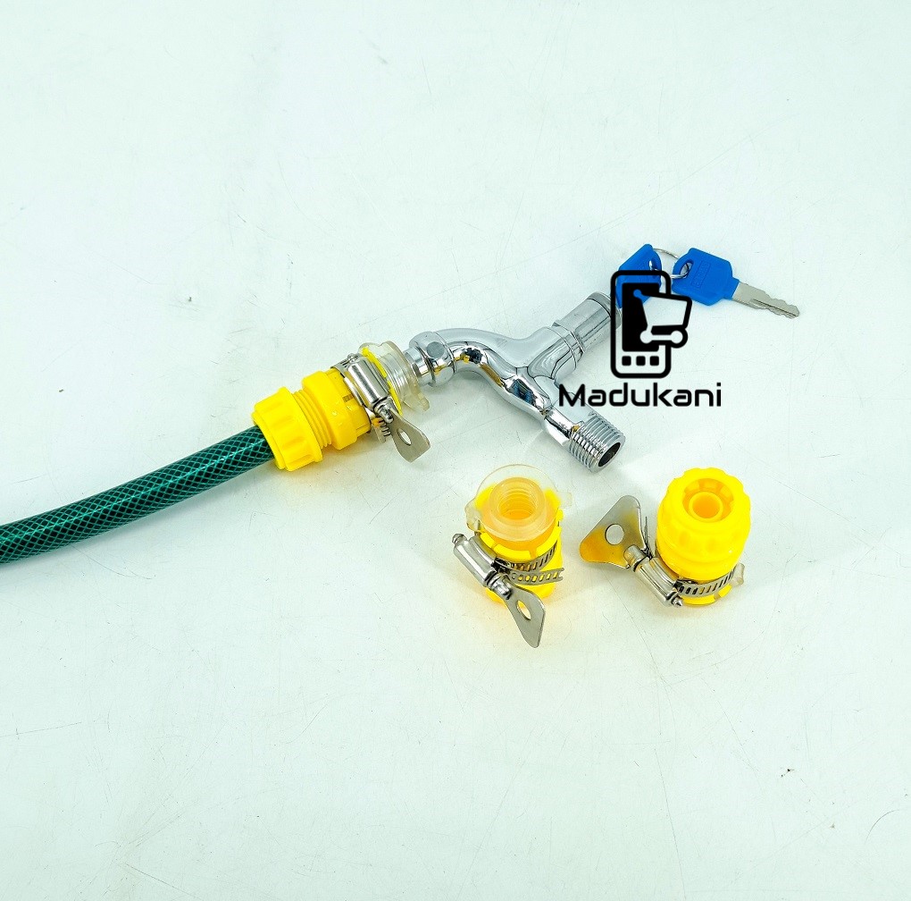 3PCS Threadless Smooth Mixer Tap to ½ inch Hose Connector ...