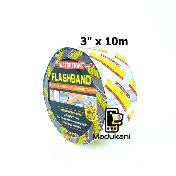 7.5cm X 10 meters Flashband Self Adhesive Flashing Butyl Tape