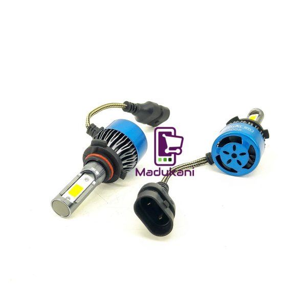 9005 50W 6000K 10000 Lumens LED Headlight Bulb Pair