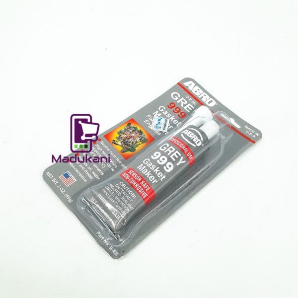 ABRO Grey 999 Gasket Maker Silicone 85g