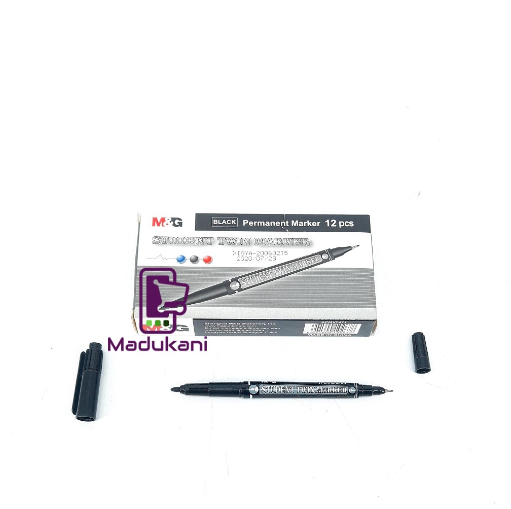 Black-Twin-Permanent-Marker-CD-Markers-12PCS-3