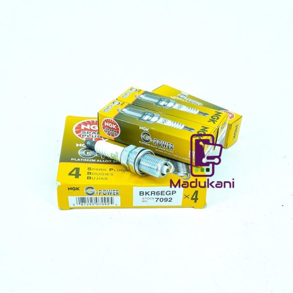 NGK BKR6EGP 7093 Platinum Alloy Spark Plugs X 4