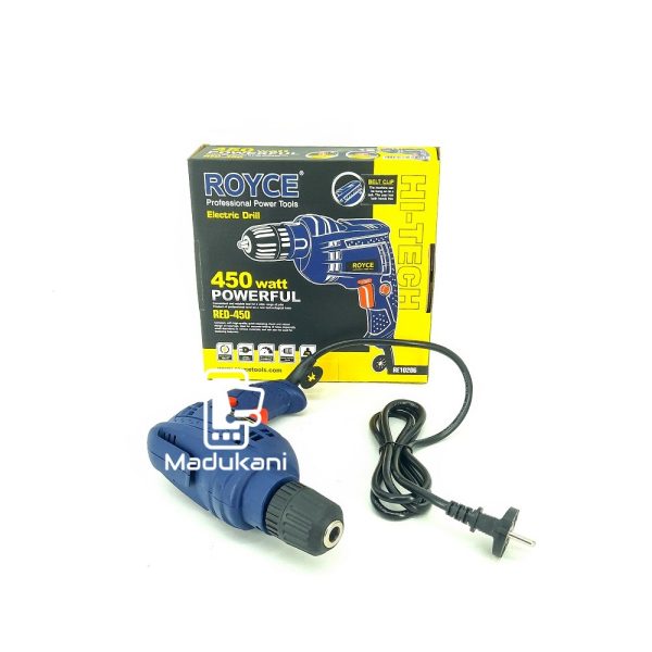 Royce RED450 450 Watt Keyless Chuck Electric Drill